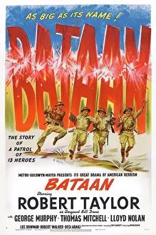 2014 Prints: BATAAN, US poster art, 1943
