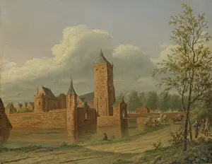 Road Prints: Batestein Castle near Vianen, by Jan Jacob Teyler van Hall