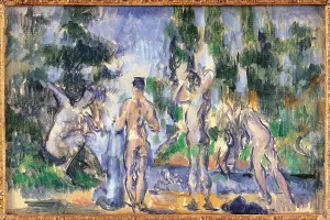 Non Urban Scene Prints: Bathers, by Paul Czanne, 1890 - 1900 about