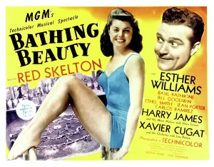Swimsuit Prints: BATHING BEAUTY, Esther Williams, Red Skelton, 1944