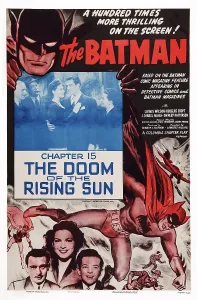 Superhero Prints: THE BATMAN, (aka BATMAN), US 1954 reissue poster art