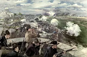 Lcgr1706 Prints: Battle of Caloocan, (2nd Battle of Manilla)
