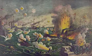 Seaman Prints: The Battle of Manila Bay, was the first fighting of the Spanish American war. May 1, 1898