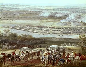 Carts Prints: Battle of Rocoux, 1746, War of the Austrian Succession