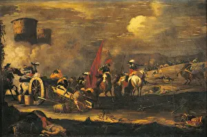 Corpse Prints: Battle Scene, by Unknown Northern European artist, ca