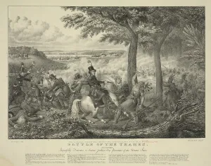 Heroes Prints: Battle of the Thames on Oct. 5 1813