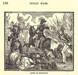 War Heroes Prints: The Battle of Tippecanoe was fought on November 7 1811 in Indiana Territory