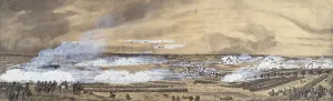 Gouache Prints: Battle of Waterloo (18th June 1815)