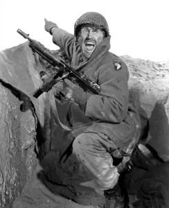 Yelling Prints: BATTLEGROUND, James Whitmore, 1949