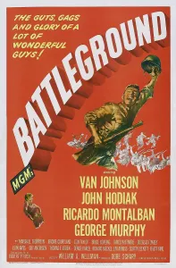 Soldier Prints: BATTLEGROUND, US poster art, Van Johnson, 1949
