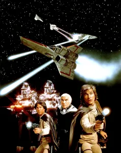Spaceship Prints: BATTLESTAR GALACTICA, Richard Hatch, Lorne Greene, Dirk Benedict, 1978-1979