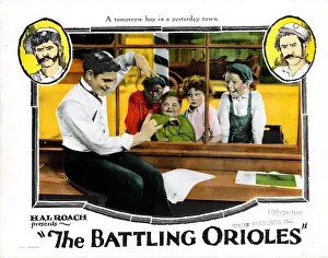 Morrison Prints: THE BATTLING ORIOLES, lobbycard
