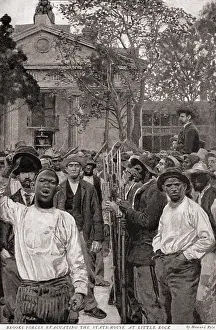 African Americans Prints: Baxter-Brooks War of Arkansas, 1872-74