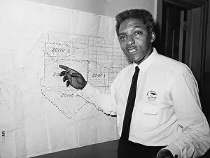 Civil Rights Prints: Bayard Rustin (1912-1987), African American civil rights activist