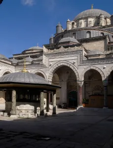 Fountain Prints: Bayezid II Mosque (Beyazit Camii)