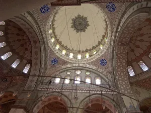Stateliness Prints: Bayezid II Mosque (Beyazit Camii), 1501-1505, 16th Century - Turkey, Istanbul. Detail