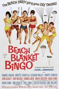 Swimsuit Prints: BEACH BLANKET BINGO, US poster art