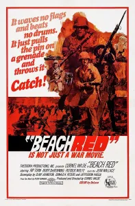 Cornel Prints: BEACH RED, US poster, Cornel Wilde (front), 1967