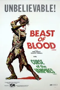 Double Feature Prints: BEAST OF BLOOD, 1971 / CURSE OF THE VAMPIRES (aka Ibulong mo sa hangin)