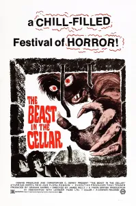 THE BEAST IN THE CELLAR, US poster, 1970
