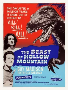 Medina Prints: THE BEAST OF HOLLOW MOUNTAIN, US poster art
