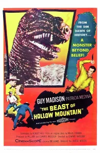 Images Dated 10th November 2006: THE BEAST OF HOLLOW MOUNTAIN, US poster, Guy Madison, 1956