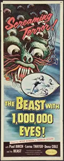 Images Dated 12th June 2013: THE BEAST WITH A MILLION EYES, insert poster, 1955