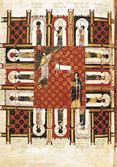 Castilla Y Leon Prints: Beatus of Libana. 1047. Chapter 21