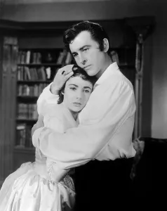 Images Dated 29th August 2014: BEAU BRUMMELL, from left, Elizabeth Taylor, Stewart Granger, 1954