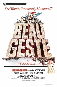 Bare Chested Prints: BEAU GESTE, US poster, 1966