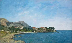 Coast Prints: Beaulieu: The Bay of Fourmis, by Eugene Boudin