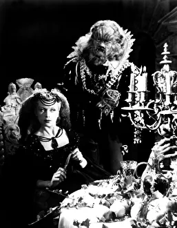 Josette Prints: BEAUTY AND THE BEAST, (aka Belle et la bte, La'), Josette Day, Jean Marais, 1946