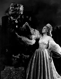 Josette Prints: BEAUTY AND THE BEAST, (aka Belle et la bte, La'), Jean Marais, Josette Day, 1946