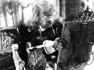 Hairy Prints: BEAUTY AND THE BEAST, (aka LA BELLE ET LA BETE), Jean Marais, 1946