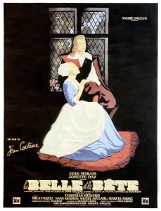 French Poster Prints: BEAUTY AND THE BEAST, (aka LA BELLE ET LA BETE)