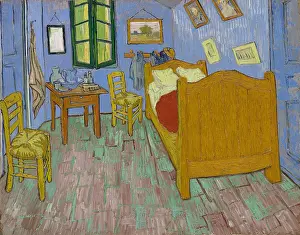 Impressionism Prints: The Bedroom, 1889, by Vincent van Gogh