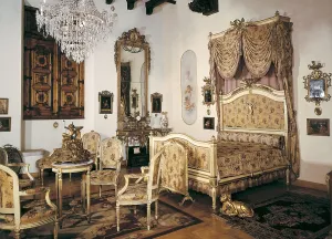 Interior Designer Prints: Bedroom. Style Louis XVI (18th c)