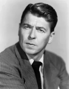 Worried Prints: BEDTIME FOR BONZO, Ronald Reagan, 1951
