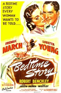 Images Dated 11th June 2013: BEDTIME STORY, US poster, Loretta Young, Fredric March, 1941