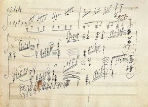 Aisagp2 Prints: Beethoven, Ludwig, van. Piano sonata number 14 in C sharp minor 'Moonlight'