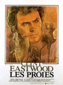 Pigtails Prints: THE BEGUILED, (aka LES PROIES), French poster, Clint Eastwood, 1971