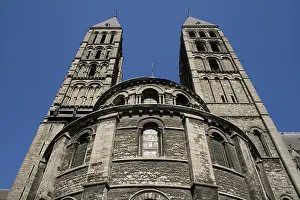 België Prints: BELGIUM. Tournai. Cathedral of Notre-Dame
