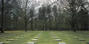 België Prints: BELGIUM. Vladslo. German military cemetery of the First World War