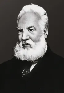 Bell Prints: BELL, Alexander Graham (1847-1922). Engraving. AISA/Everett Collection**US SALES ONLY**