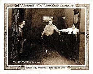 Uniform Prints: THE BELL BOY, Buster Keaton, Al St. John, Roscoe Fatty Arbuckle, Alice Lake, 1918