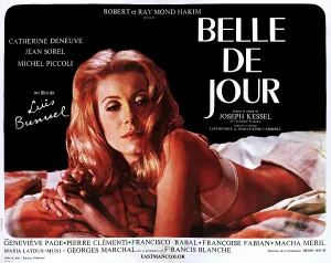 Deneuve Prints: BELLE DE JOUR, Catherine Deneuve on French poster art, 1967