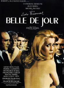 French Poster Prints: BELLE DE JOUR, French poster, Michel Piccoli