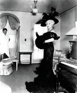 Maid Prints: BELLE OF THE NINETIES, from left: Libby Taylor, Mae West, 1934