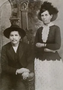 December Prints: Belle Starr (1848-1889) with her manacled lover