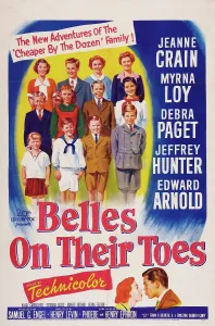 Images Dated 17th July 2014: BELLES ON THEIR TOES, US, poster art